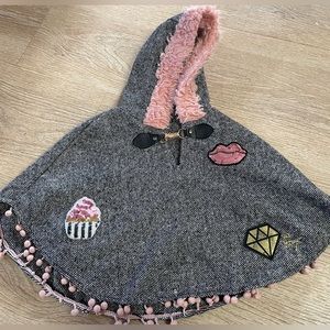 Betsey Johnson Poncho